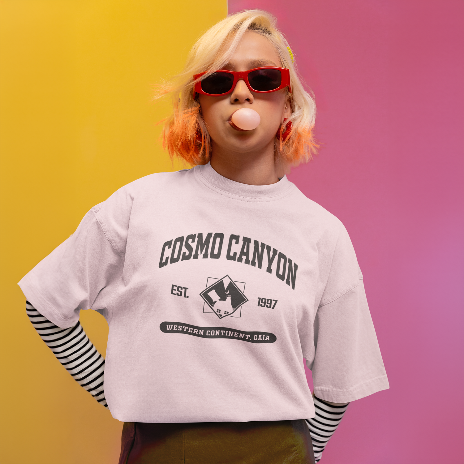 Final Fantasy VII Cosmo Canyon Oversized T-Shirt