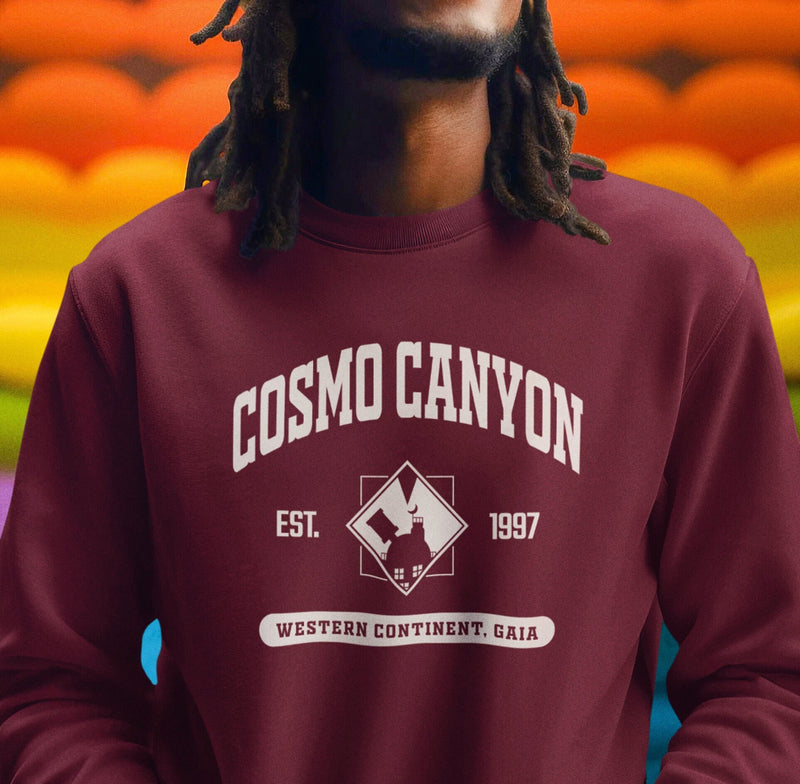 Final Fantasy 7 Cosmo Canyon College Style Sweatshirt