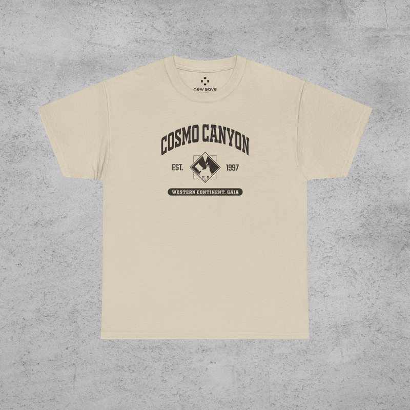 Final Fantasy 7 Cosmo Canyon College Style T-Shirt