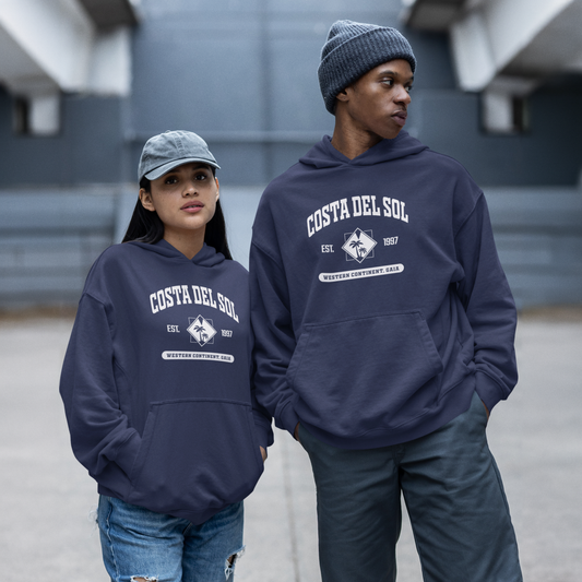 Final Fantasy 7 Costa del Sol College Style Hoodie