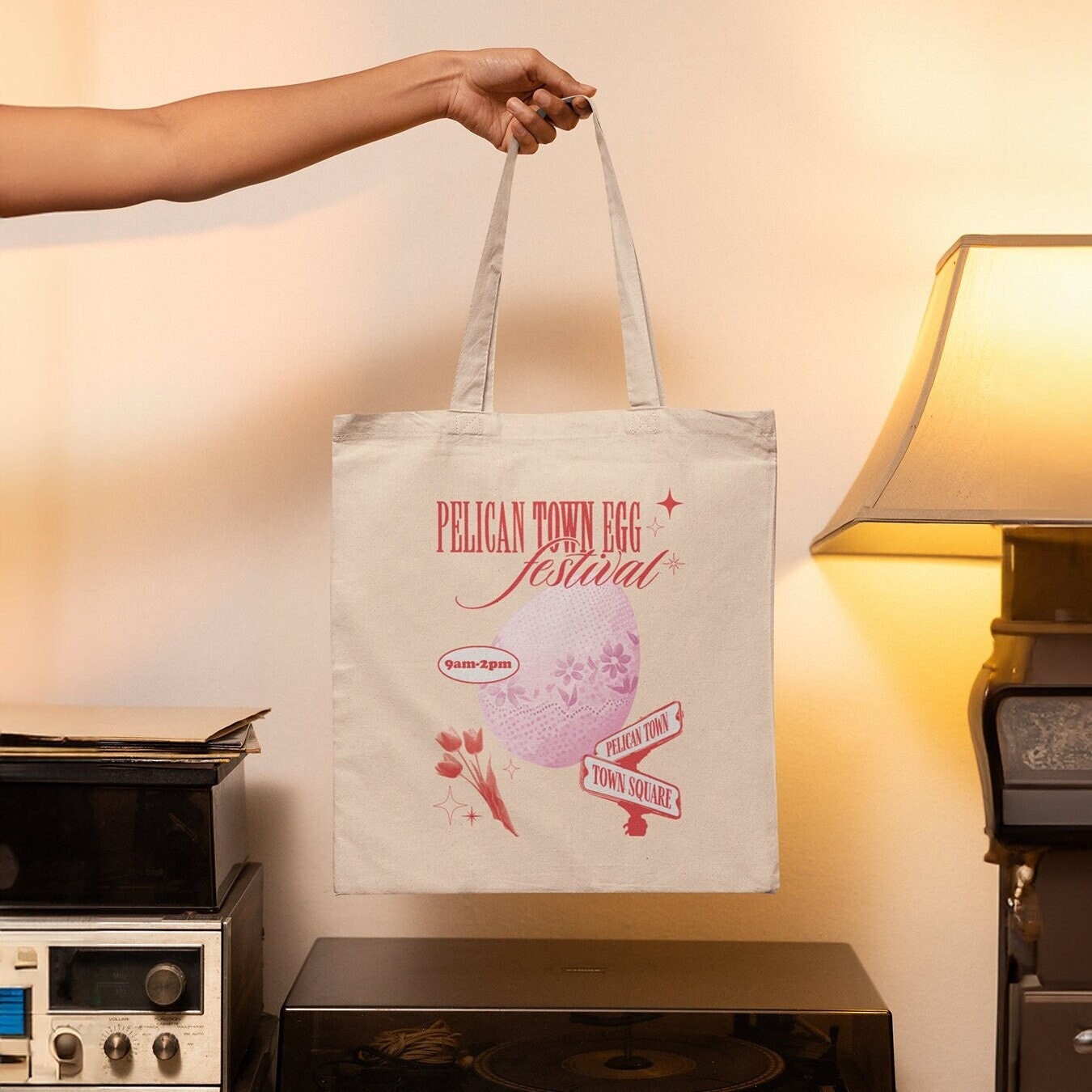 Stardew Valley Egg Festival Tote Bag