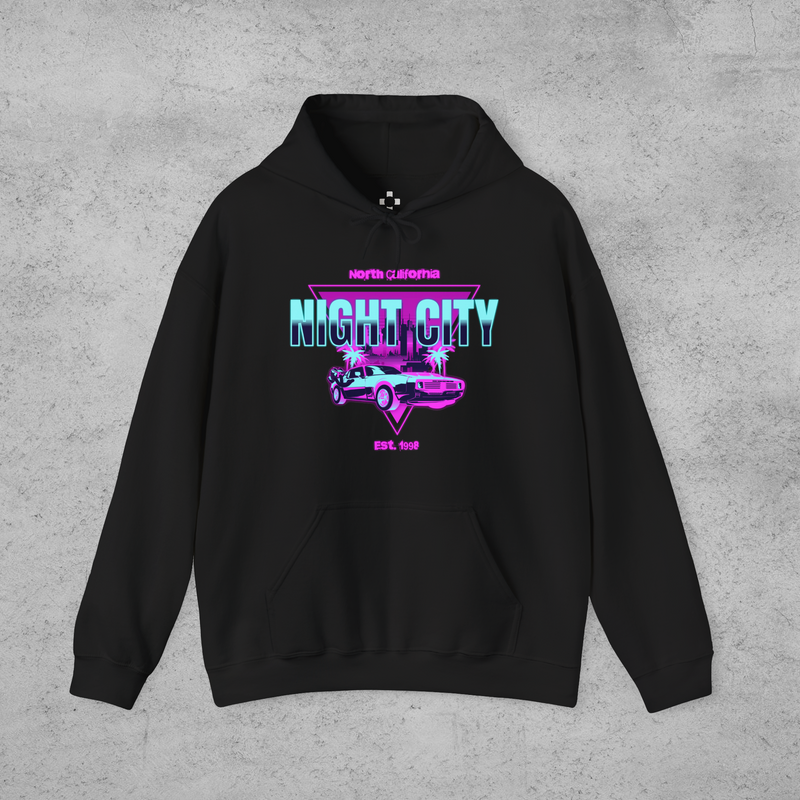 Cyberpunk 2077 Night City Neon Hoodie