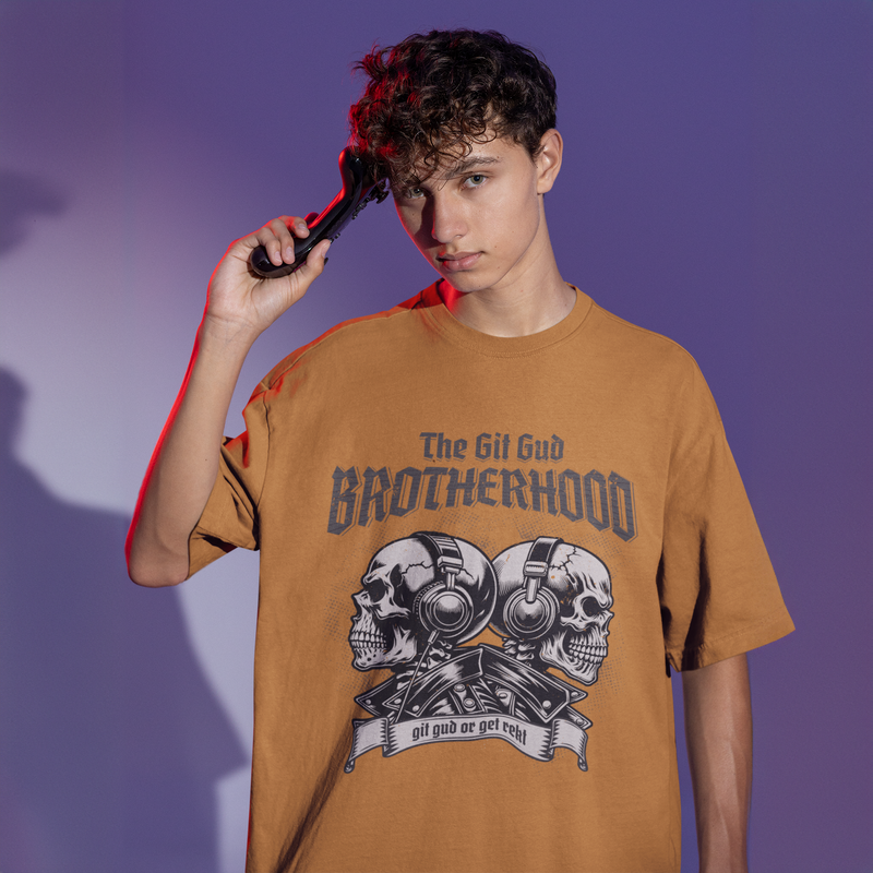 Git Gud Brotherhood Oversized T-Shirt