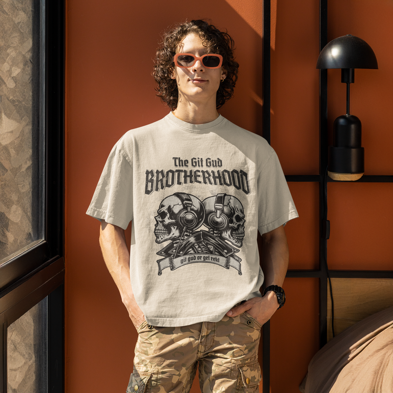 Git Gud Brotherhood Oversized T-Shirt