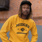 Final Fantasy 7 Midgar College Style Sweatshirt Black Font