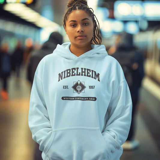 Final Fantasy 7 Nibelheim College Style Hoodie