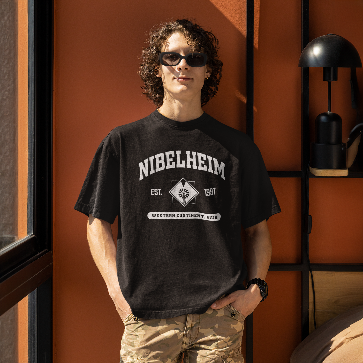 Final Fantasy VII Nibelheim Oversized T-Shirt