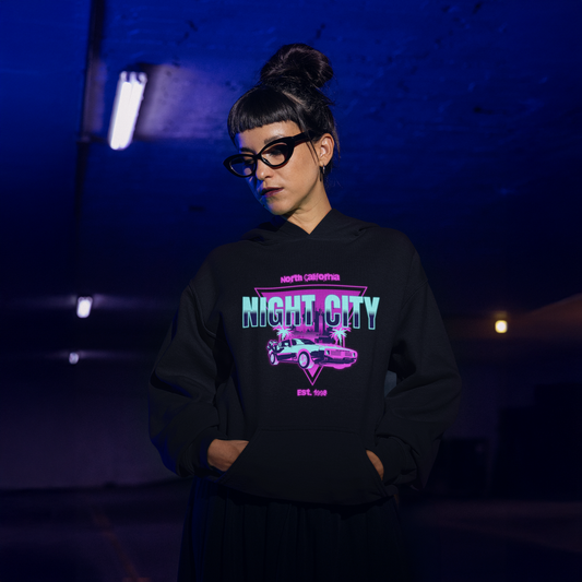 Cyberpunk 2077 Night City Neon Hoodie