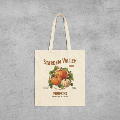 Stardew Valley Pumpkin Tote Bag