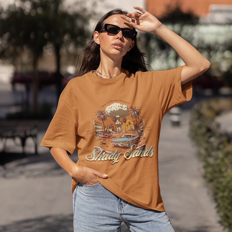 Fallout Shady Sands Oversized T-Shirt