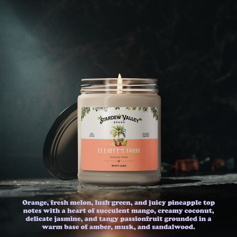 Stardew Valley Personalized Candle