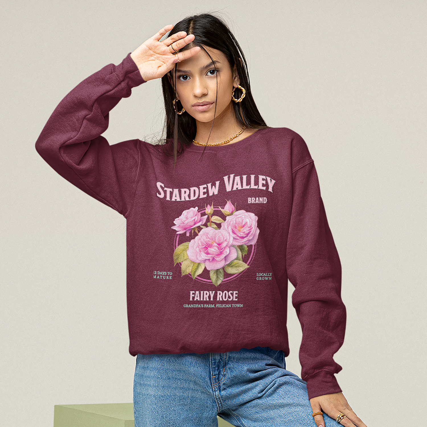 Stardew Valley Fairy Rose Sweatshirt