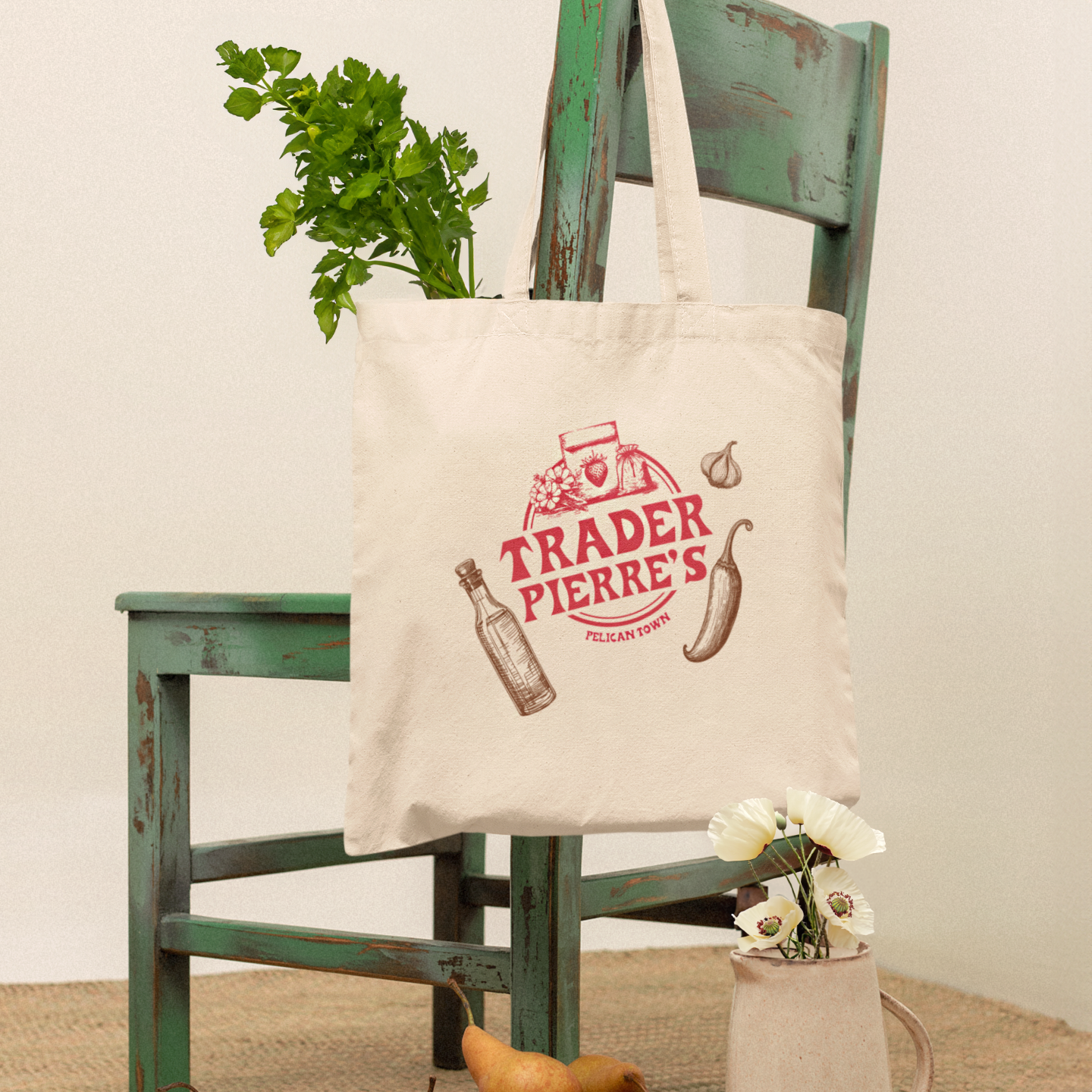 Stardew Valley Trader Pierre's Tote Bag