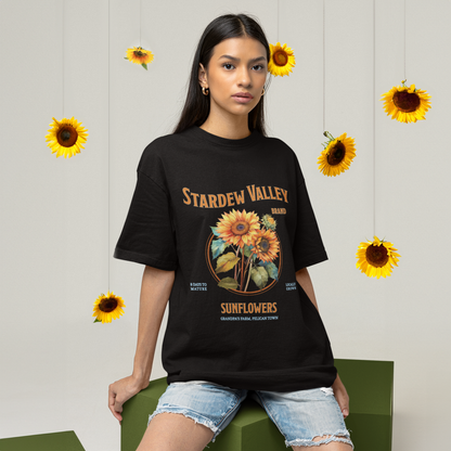 Stardew Valley Sunflower Oversized T-Shirt