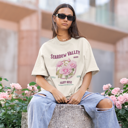 Stardew Valley Fairy Rose Oversized T-Shirt