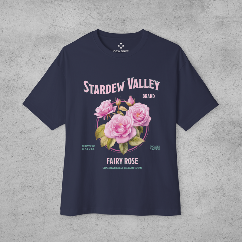 Stardew Valley Fairy Rose Oversized T-Shirt