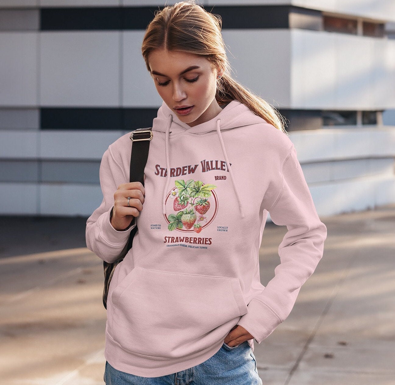 Stardew Valley Strawberry Hoodie