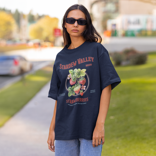 Stardew Valley Strawberry Oversized T-Shirt