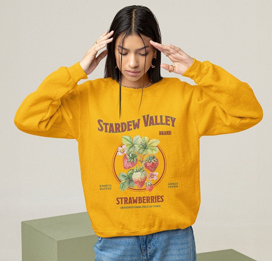 Stardew Valley Strawberry Sweatshirt