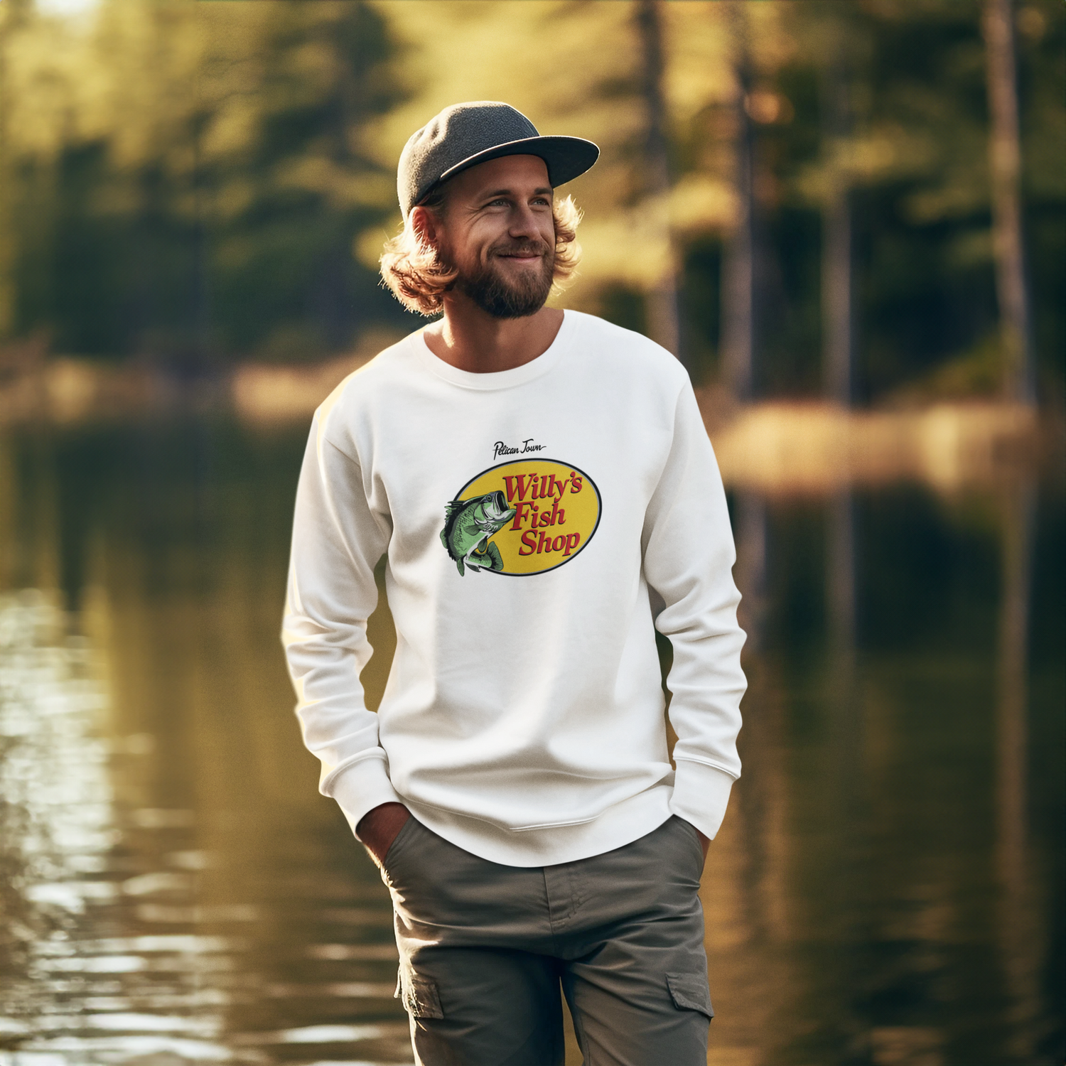 Stardew Valley Willy's Fish Shop Sweatshirt