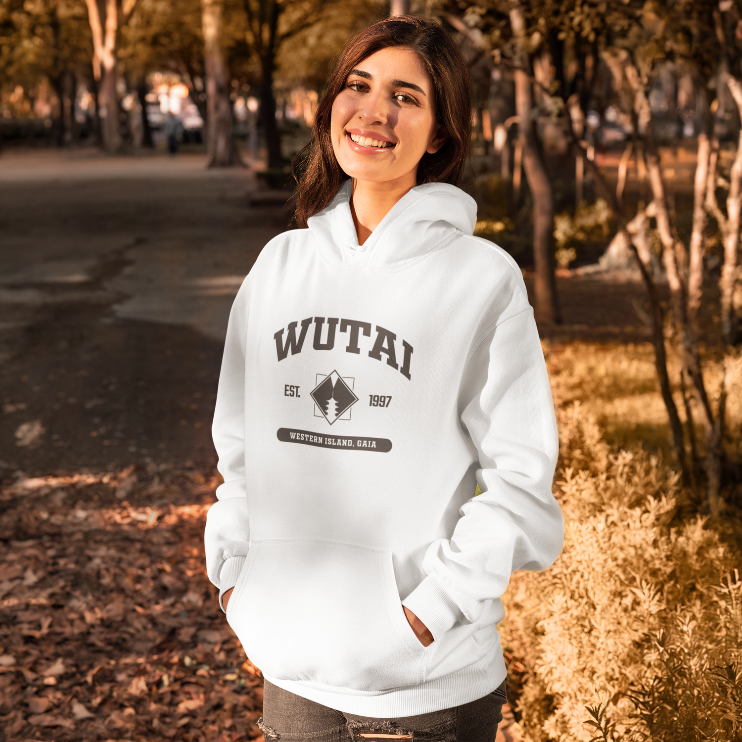 Final Fantasy 7 Wutai College Style Hoodie