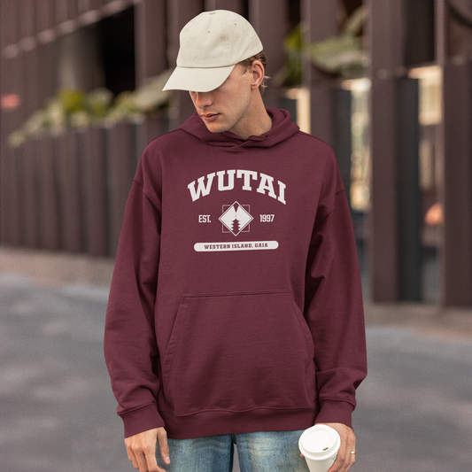 Final Fantasy 7 Wutai College Style Hoodie